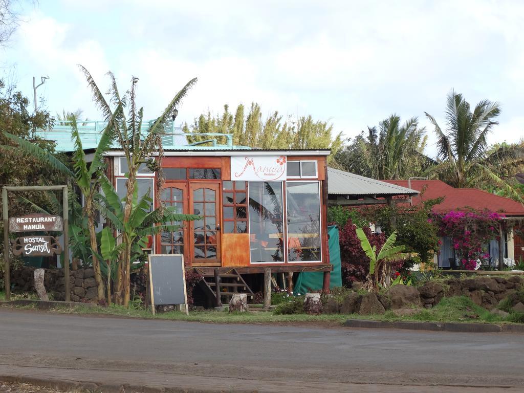 Hostal Sunset Hanga Roa Extérieur photo